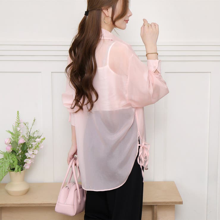 シアーシャツ ブラウス レディース | Beststore | 詳細画像6 