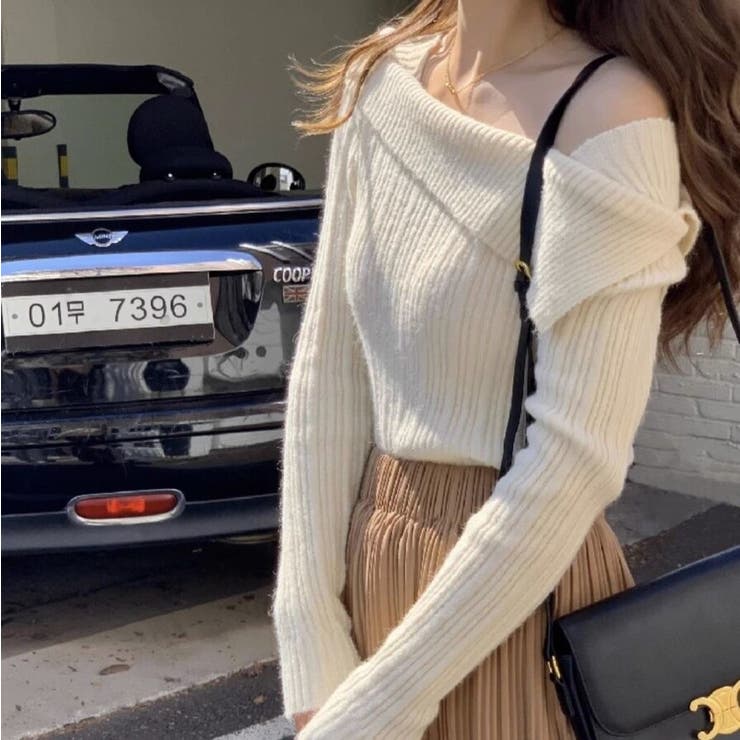 ケープカラーニットセーター 長袖秋冬春 | Beststore | 詳細画像13 