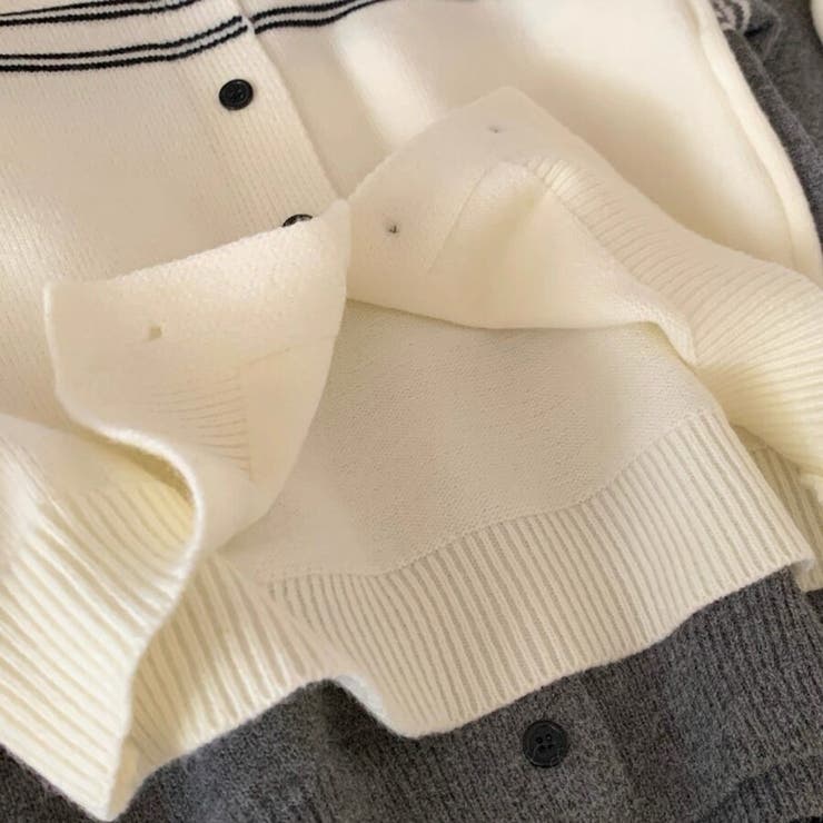 クルーネックボーダーカーディガン 長袖 レディース | Beststore | 詳細画像24 