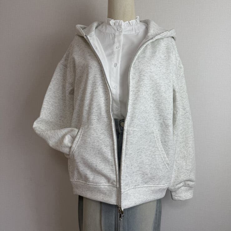 フード付き ダブルジップ パーカー | Beststore | 詳細画像13 