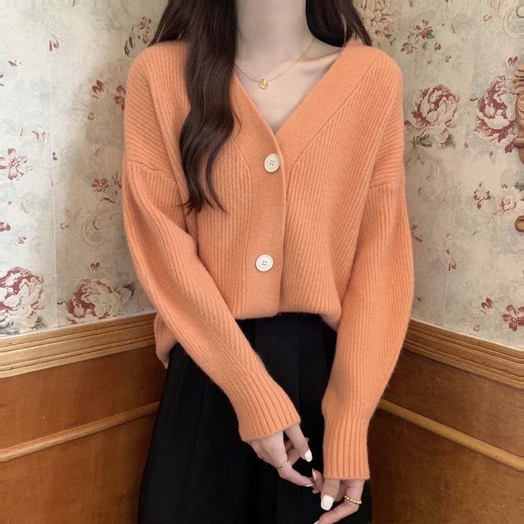 フェミニン ニットカーディガン ゆったり レディース | Beststore | 詳細画像28 