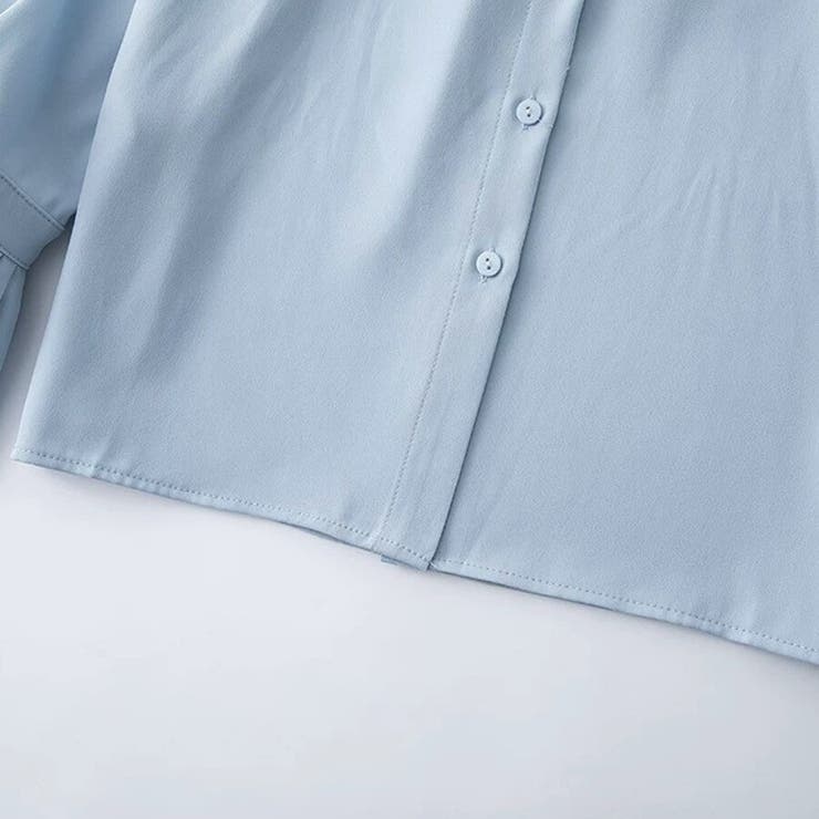 ボウタイシャツブラウス 袖口プリーツ レディース | Beststore | 詳細画像17 