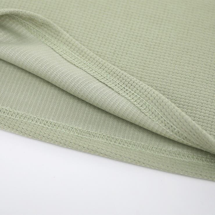 【シンプルでこなれ感】ワッフル素材 キーネック長袖プルオーバー ゆったりシルエッ… | Beststore | 詳細画像36 