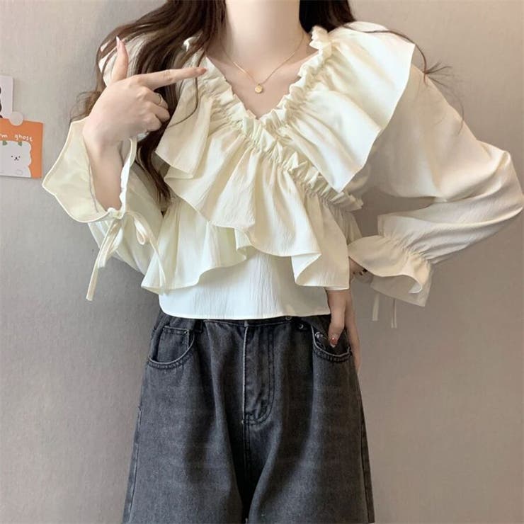 2way フリル オフショルダー | Beststore | 詳細画像13 