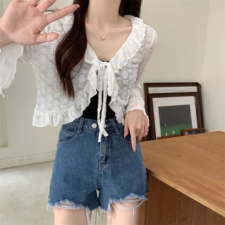 レース カーディガン シアー | Beststore | 詳細画像3 