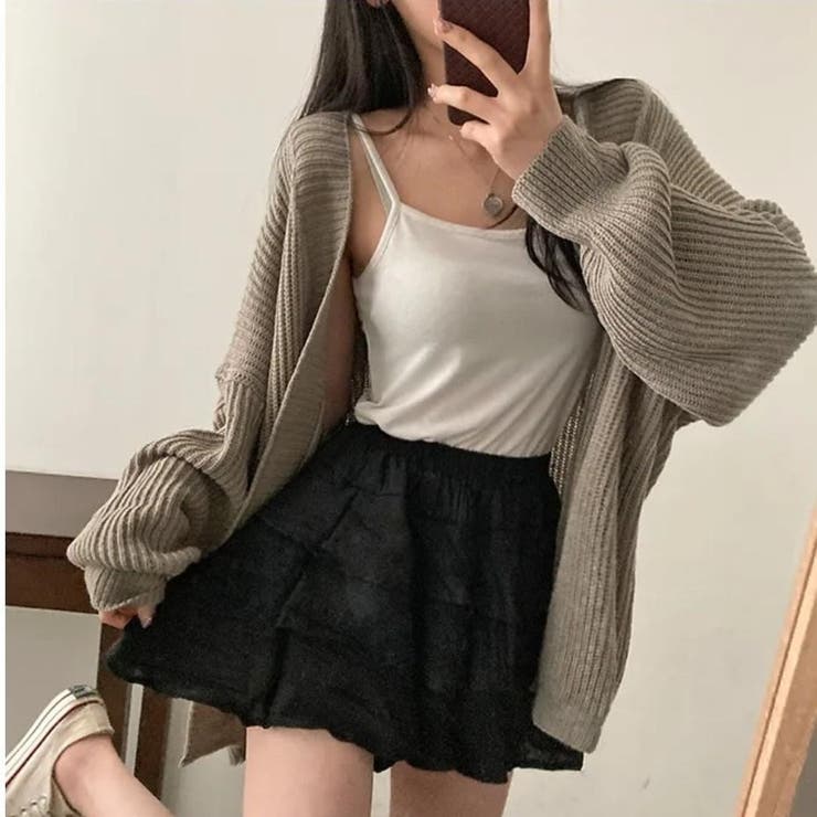 ざっくり編みが可愛い♪ トレンドのオーバーサイズニットカーディガン | Beststore | 詳細画像22 