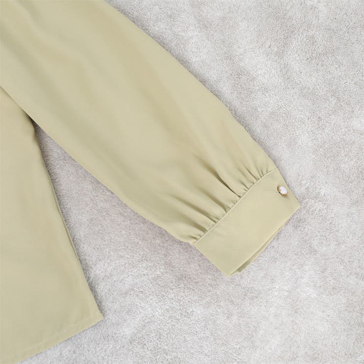 【上品きれいめ】キーネック 長袖 ブラウス | Beststore | 詳細画像26 