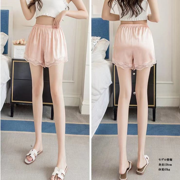 ペチパンツ レース インナーパンツ[品番：BSRW0000408