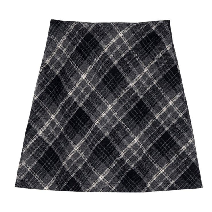 「大人可愛い」チェック柄 台形スカート チェックミニスカート レディース | Beststore | 詳細画像17 