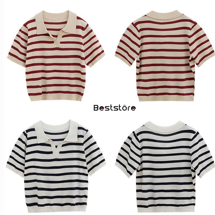 ポロシャツ Vネック 半袖 | Beststore | 詳細画像10 