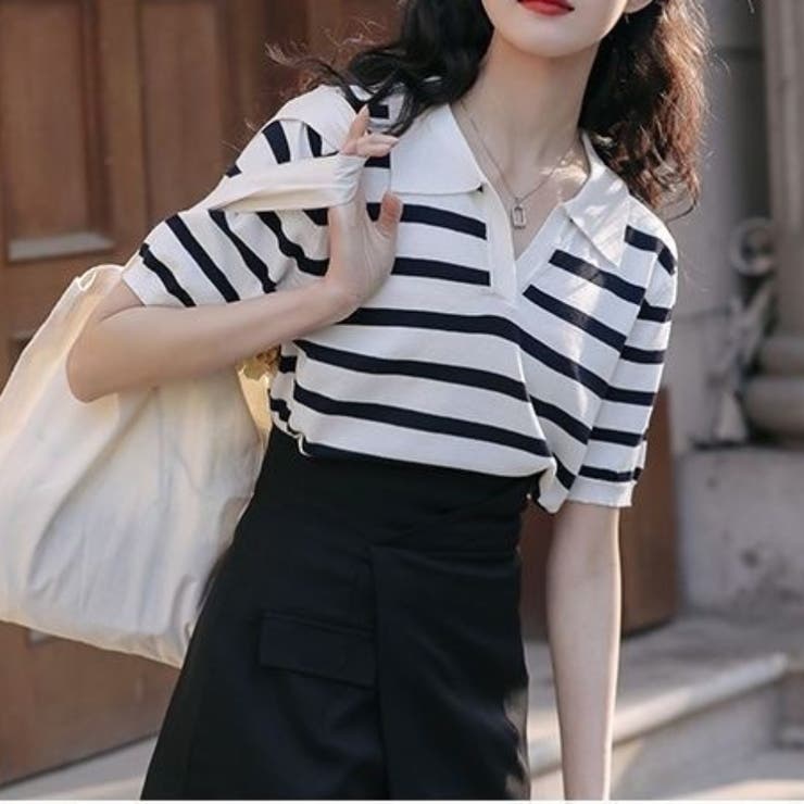 ポロシャツ Vネック 半袖 | Beststore | 詳細画像5 