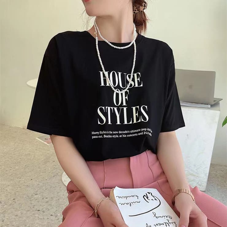 ロゴT カラーロゴプリントTシャツ トップス | Beststore | 詳細画像5 