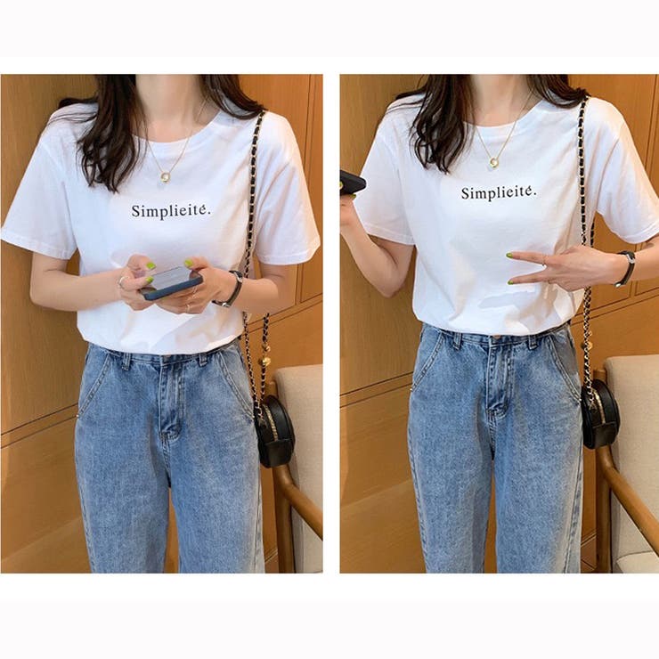 ロゴT カラーロゴプリントTシャツ トップス | Beststore | 詳細画像5 