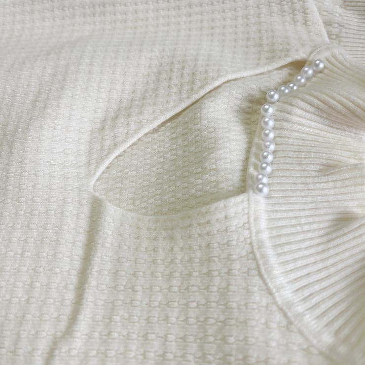 サマーニット 半袖 デコルテ開き | Beststore | 詳細画像3 