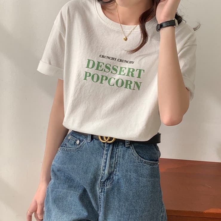 ロゴTシャツ半袖 カラーロゴプリント 英字 | Beststore | 詳細画像1 