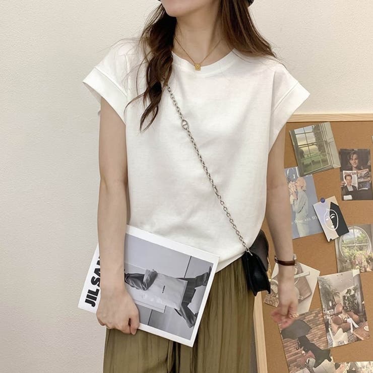 フレンチスリーブTシャツ トップス 半袖Tシャツ | Beststore | 詳細画像5 