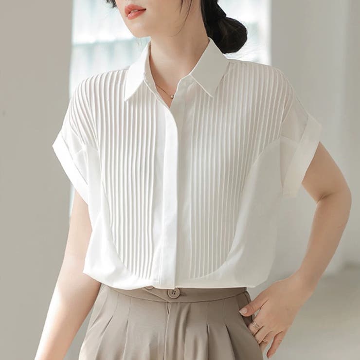 フレンチスリーブ ブラウス シャツブラウス | Beststore | 詳細画像1 