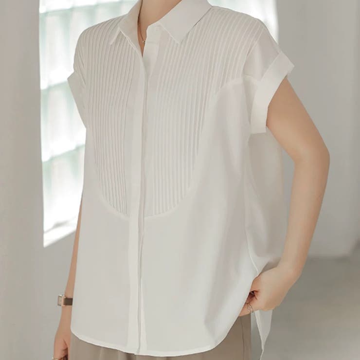 フレンチスリーブ ブラウス シャツブラウス | Beststore | 詳細画像6 