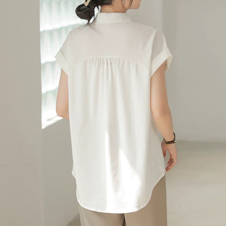 フレンチスリーブ ブラウス シャツブラウス | Beststore | 詳細画像7 