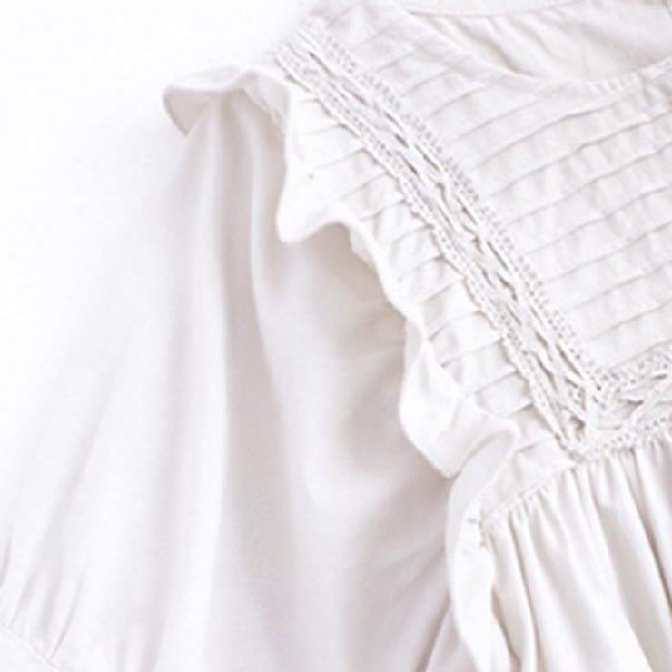 フリル 半袖シャツブラウス | Beststore | 詳細画像30 