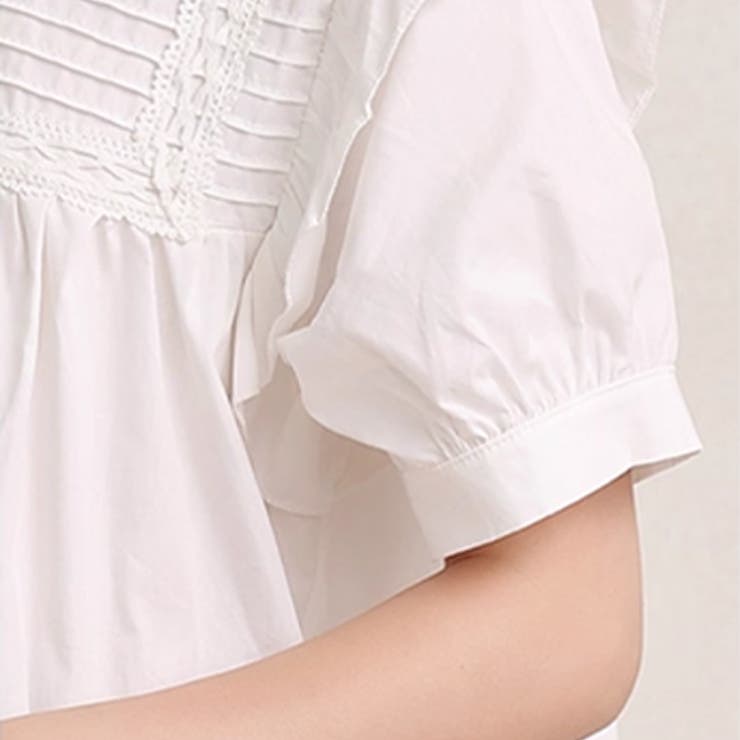 フリル 半袖シャツブラウス | Beststore | 詳細画像32 