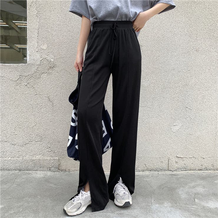 ワイドパンツ ロングパンツ プリーツリラックス | Beststore | 詳細画像5 