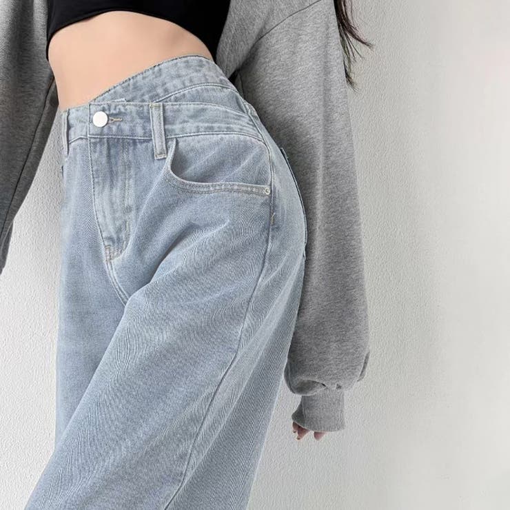 ストレートデニム ウエストレイヤード風 デニムパンツ | Beststore | 詳細画像8 