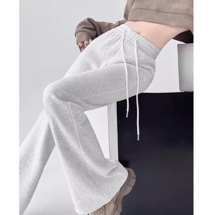 スウェット フレアパンツ ワイドパンツ [品番：BSRW0000904]｜Beststore（ベストストア）のレディースファッション通販｜SHOPLIST（ショップリスト）