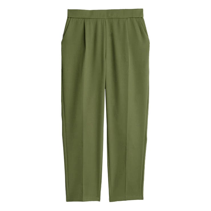 エステルストレッチストレッチ センタープレス テーパードパンツ | Beststore | 詳細画像17 