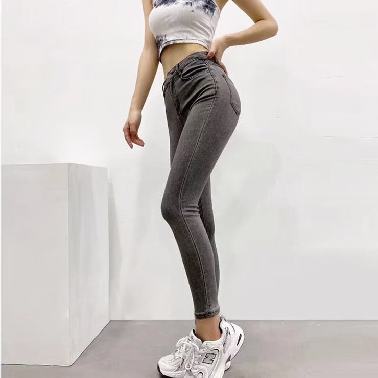 美脚スキニー ストレッチ デニムパンツ[品番:BSRW0001002 美脚スキニー ストレッチ デニムパンツ[品番:BSRW0001002
