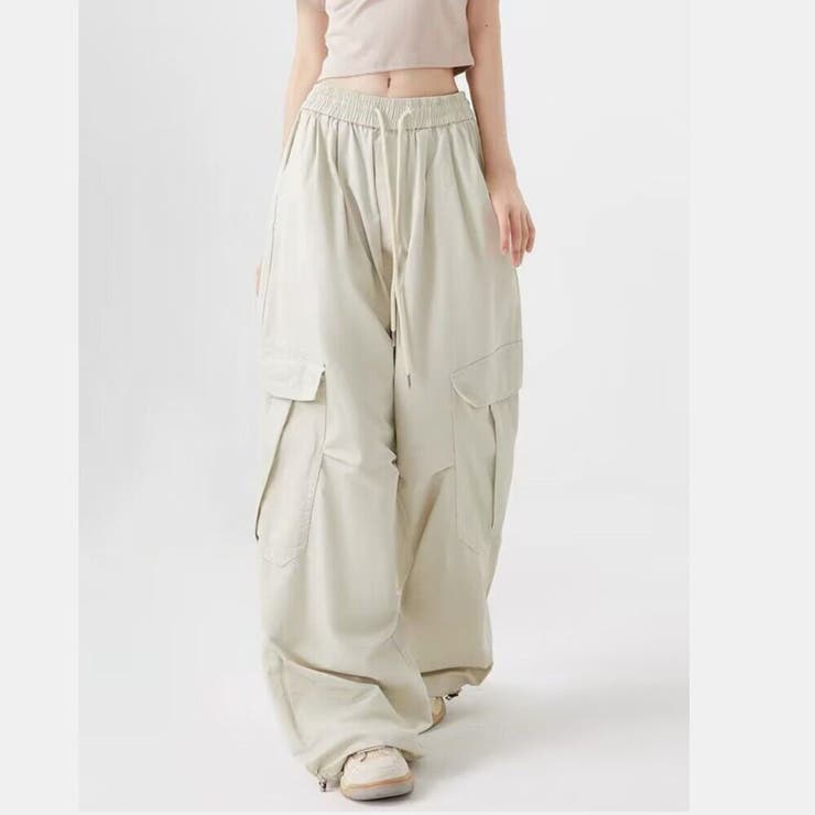 ドロスト付き ワイドカーゴパンツ | Beststore | 詳細画像9 