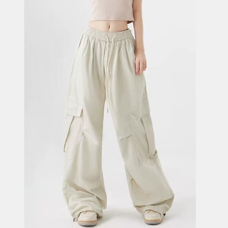 ドロスト付き ワイドカーゴパンツ | Beststore | 詳細画像11 