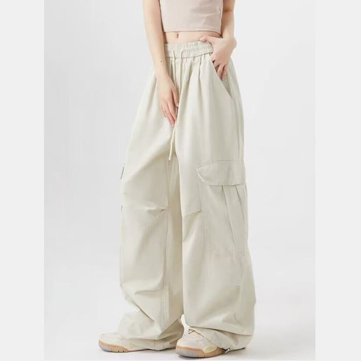 ドロスト付き ワイドカーゴパンツ | Beststore | 詳細画像12 