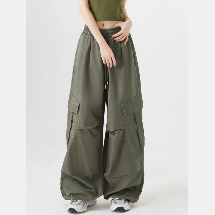 ドロスト付き ワイドカーゴパンツ | Beststore | 詳細画像6 