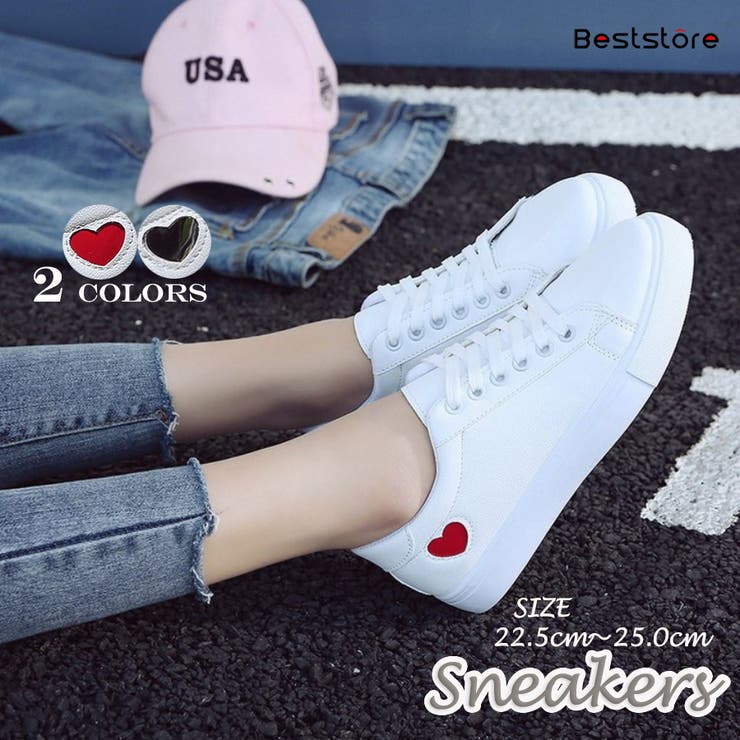 レッド | レディース スニーカー 靴 | Beststore