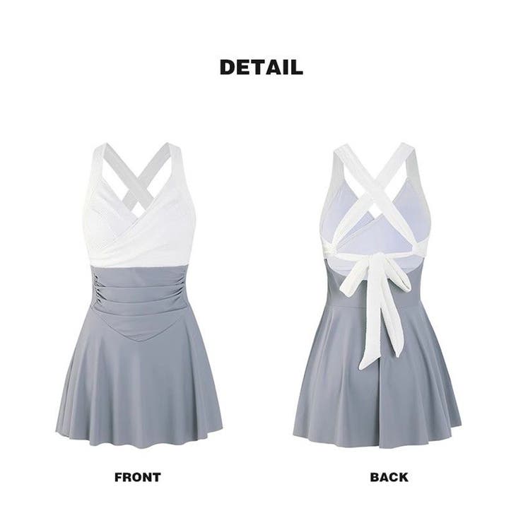 ワンピース水着 体型カバー レディース | Beststore | 詳細画像12 