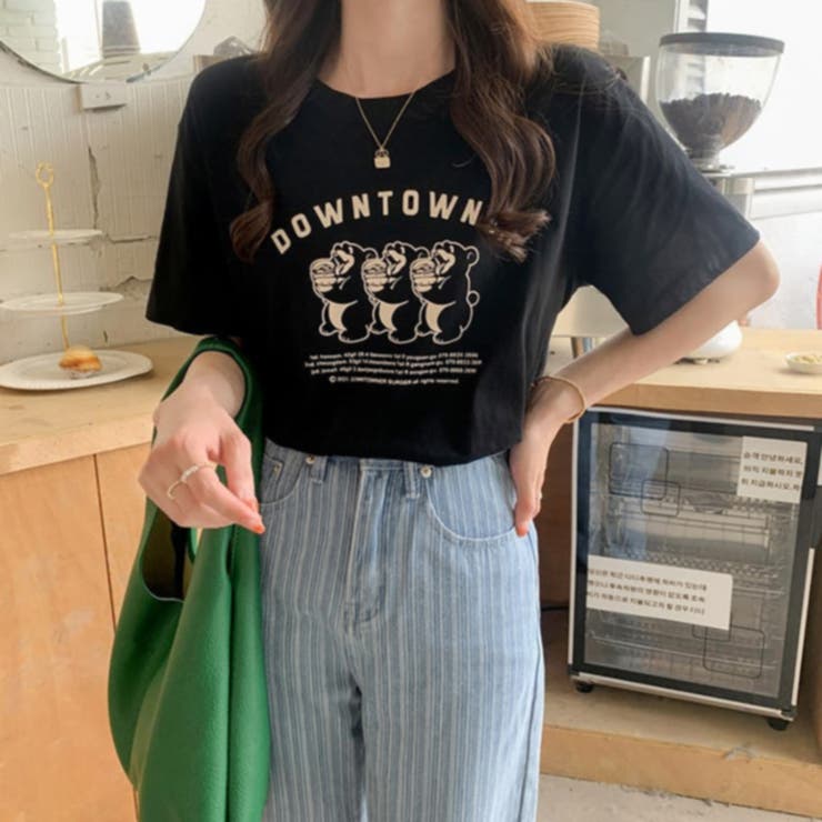ブリントtシャツ 韓国fashion 22春夏商品 品番 Uz Bifrost ビフレスト のレディースファッション 通販 Shoplist ショップリスト