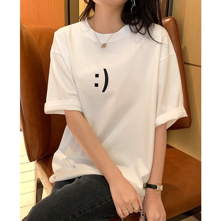 ポップイラスト ｔシャツ 韓国fashion 品番 Uz Bifrost ビフレスト のレディースファッション通販 Shoplist ショップリスト