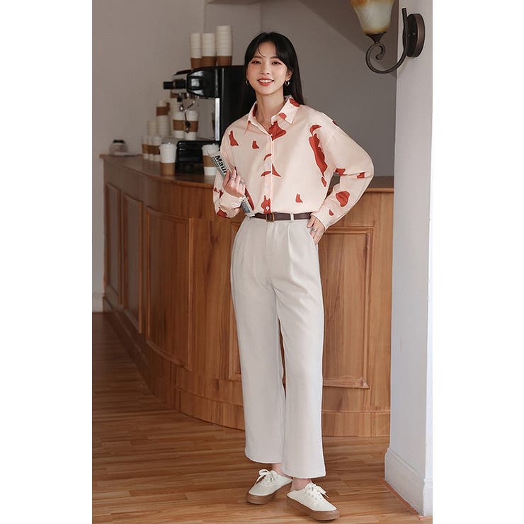 Bifrost 幾何学柄シャツ 21春夏商品 韓国ファッション 品番 Uz Bifrost ビフレスト のレディース ファッション通販 Shoplist ショップリスト