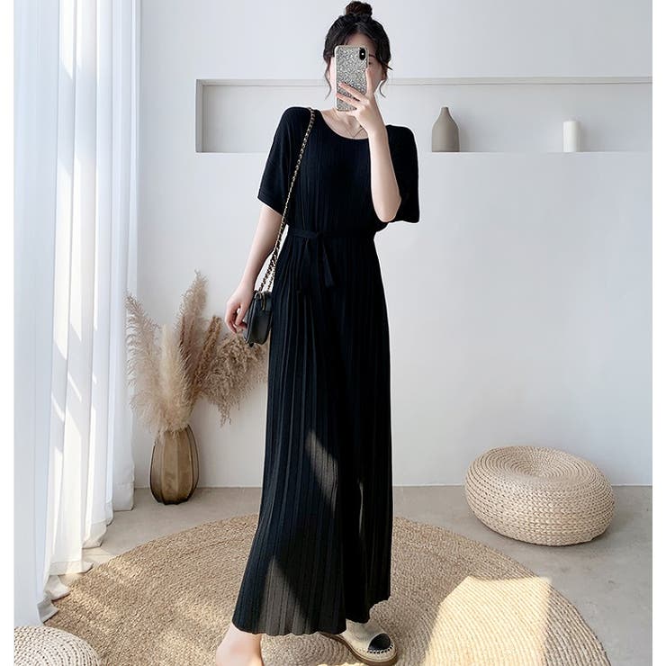 ウエストマークプリーツワンピース 韓国 Fashion 品番 Uz Bifrost ビフレスト のレディースファッション通販 Shoplist ショップリスト