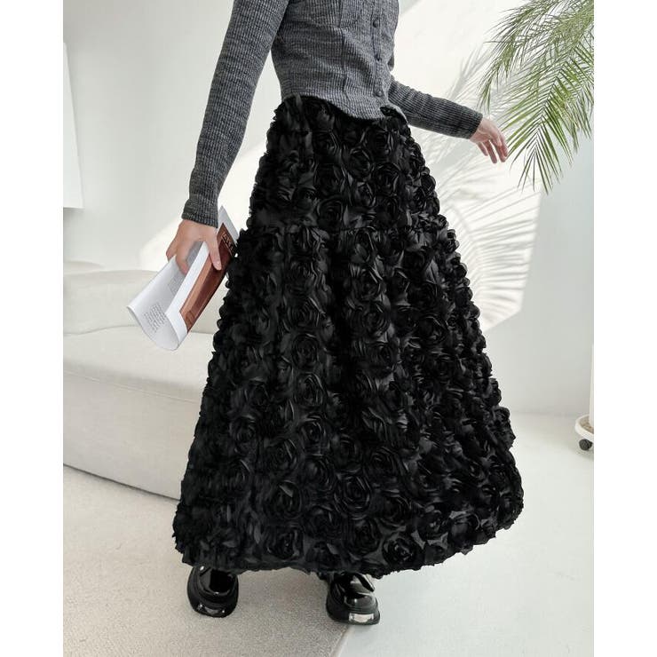 ボリューム ロゼット スカート | Bifrost | 詳細画像6 