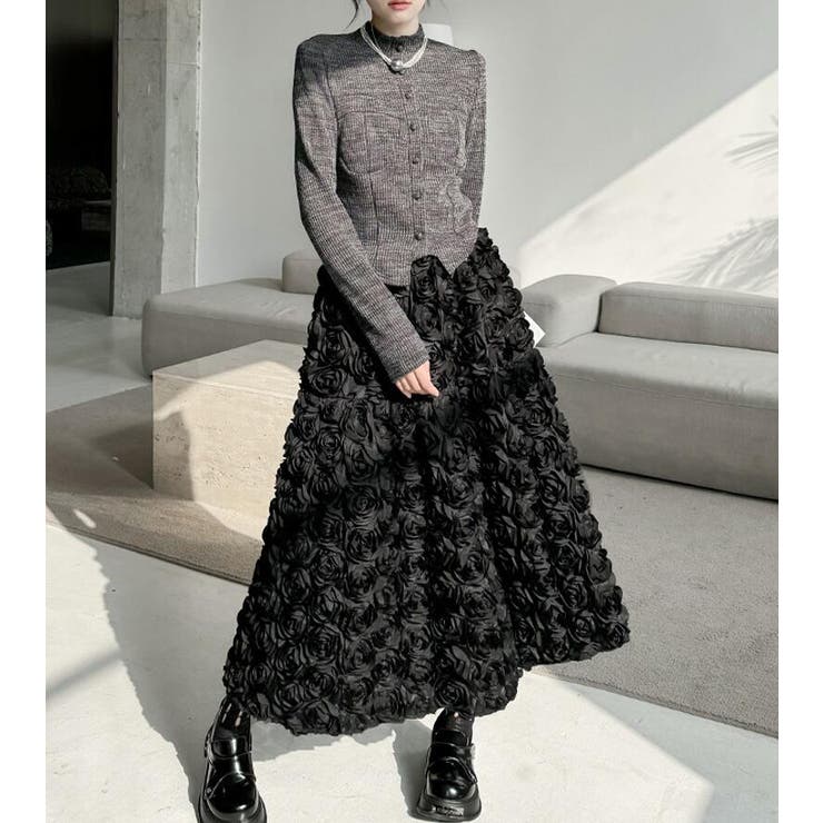 ボリューム ロゼット スカート | Bifrost | 詳細画像7 