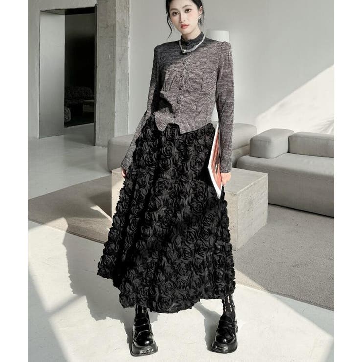 ボリューム ロゼット スカート | Bifrost | 詳細画像10 