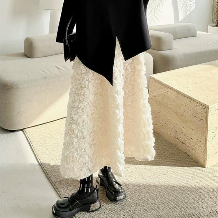 ボリューム ロゼット スカート | Bifrost | 詳細画像12 