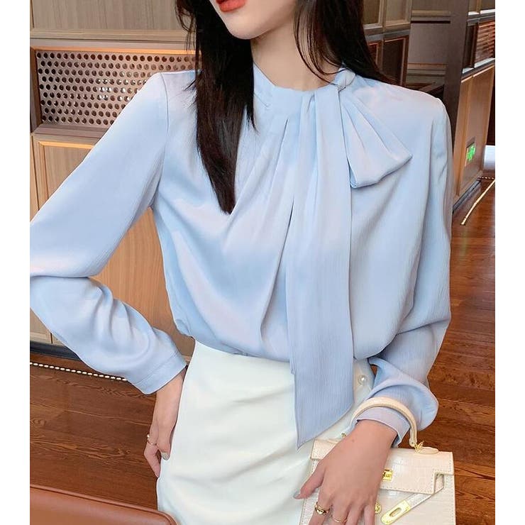 エレガント ボウタイ ブラウス | Bifrost | 詳細画像4 