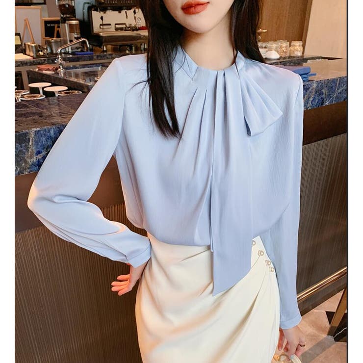 エレガント ボウタイ ブラウス | Bifrost | 詳細画像5 