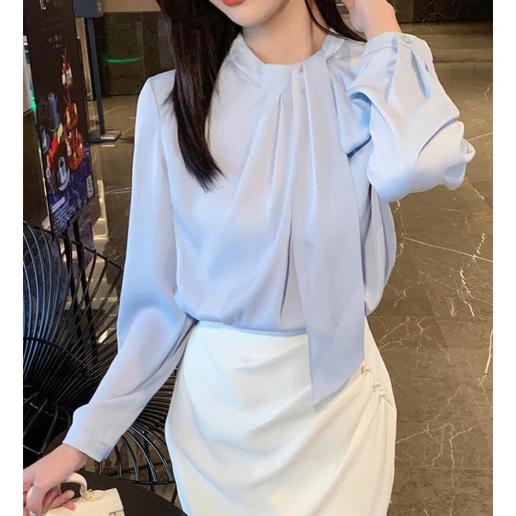 エレガント ボウタイ ブラウス | Bifrost | 詳細画像7 