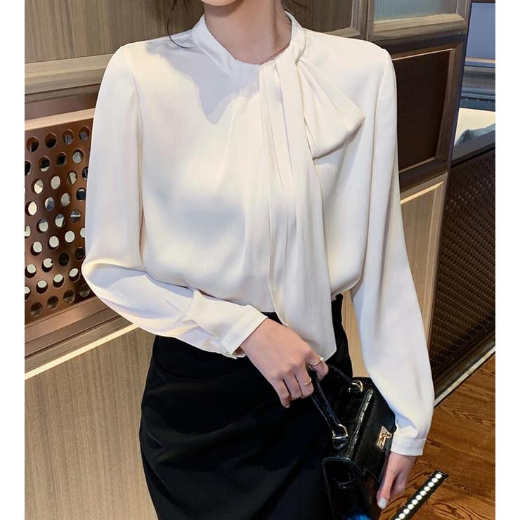 エレガント ボウタイ ブラウス | Bifrost | 詳細画像13 