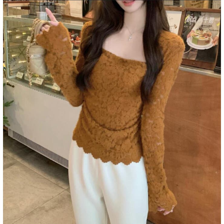 ソフトタッチ スクエアネック トップス | Bifrost | 詳細画像2 