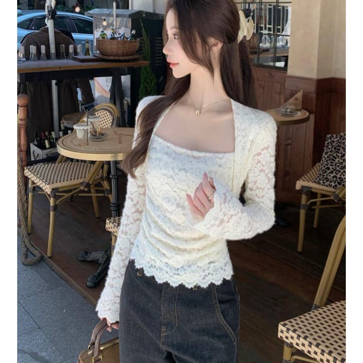 ソフトタッチ スクエアネック トップス | Bifrost | 詳細画像9 